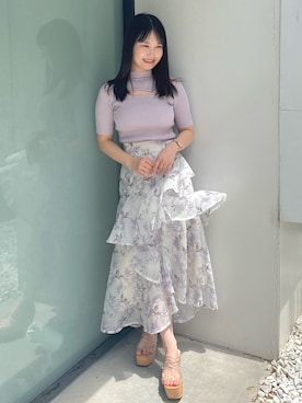 NANAさん（レディース・155cm）の夏コーディネート