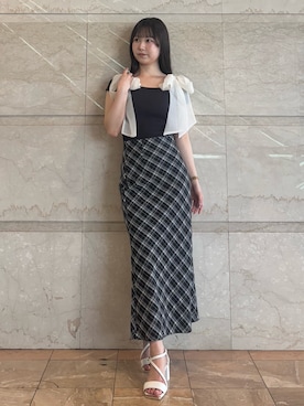 NANAさん（レディース・155cm）の夏コーディネート