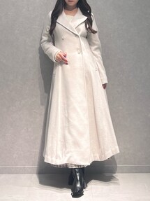 異素材ドッキングペプラムニット｜マーキュリーデュオ（MERCURYDUO