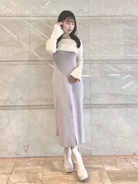 NANAさん（レディース・155cm）の冬コーディネート