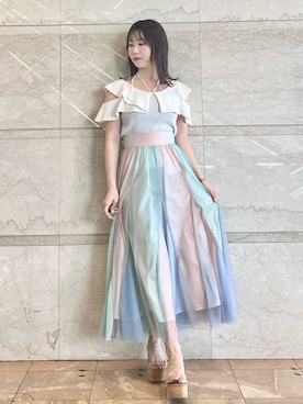 NANAさん（レディース・155cm）の春コーディネート