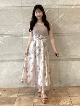 NANAさん（レディース・155cm）の夏コーディネート