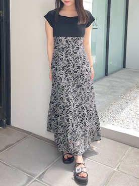 NANAさん（レディース・155cm）の夏コーディネート