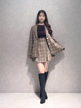 nanaさん（レディース・155cm）の秋コーディネート