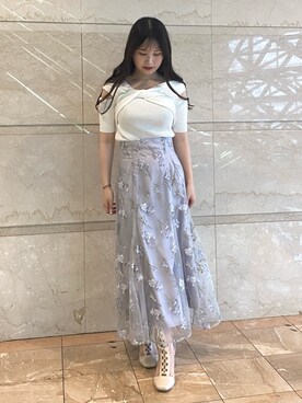 NANAさん(レディース・155cm)の夏コーディネート