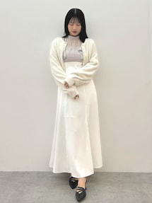 マーキュリーデュオ MERCURYDUO 2WAYシアーチェックラッフル