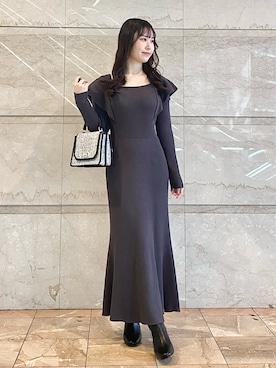 NANAさん(レディース・155cm)の冬コーディネート