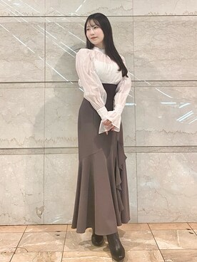 NANAさん(レディース・155cm)の冬コーディネート