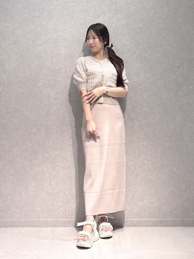 NANAさん(レディース・155cm)の夏コーディネート