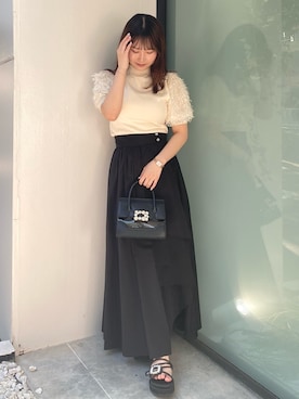 NANAさん（レディース・155cm）の夏コーディネート