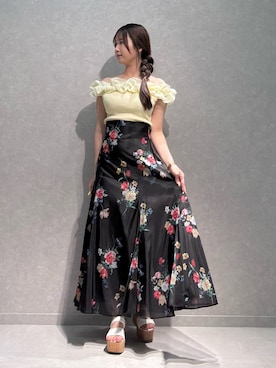 NANAさん（レディース・155cm）の夏コーディネート