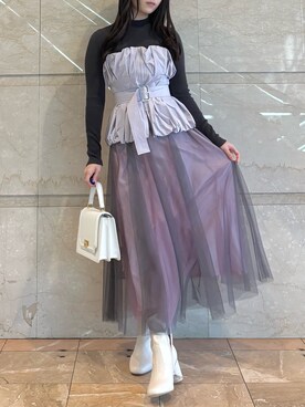 NANAさん（レディース・155cm）の冬コーディネート
