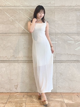 NANAさん（レディース・155cm）の夏コーディネート