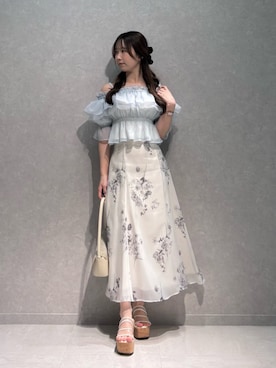 NANAさん（レディース・155cm）の夏コーディネート