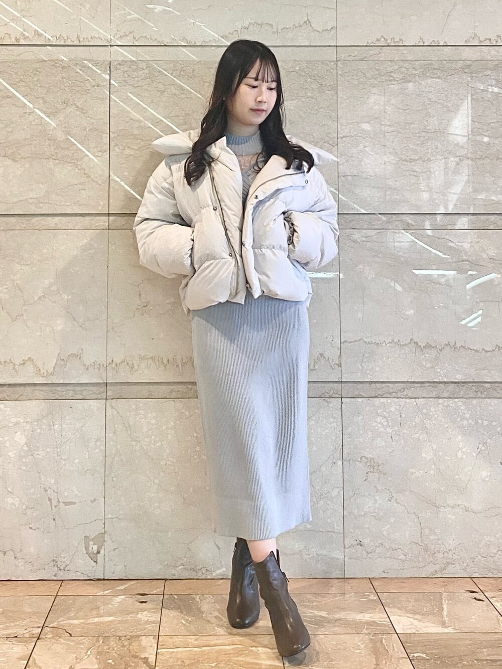 NANA(MERCURYDUO)｜MERCURYDUOのダウンジャケット/コートを使った
