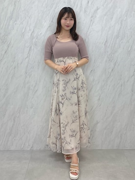 NANAさん（レディース・155cm）の夏コーディネート