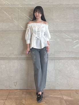 NANAさん（レディース・155cm）の夏コーディネート