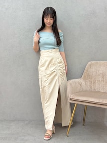 【値下げ】マーキュリーデュオ　サンダル MERCURYDUO サンダル クリアチューブウェッジソールサンダル
