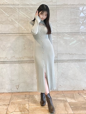 NANAさん（レディース・155cm）の冬コーディネート