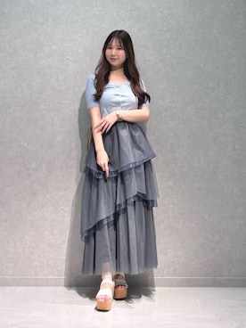 NANAさん(レディース・155cm)の夏コーディネート