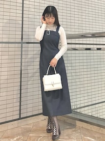 レイヤード風キャミジャンスカ｜マーキュリーデュオ（MERCURYDUO