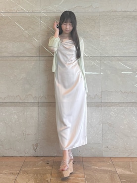 「アイテム（サンダル、その他）」を使った、NANAさん（レディース・155cm）の夏コーディネート