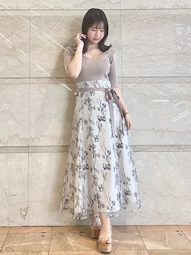 NANAさん（レディース・155cm）の春コーディネート