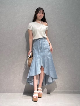 NANAさん(レディース・155cm)の夏コーディネート