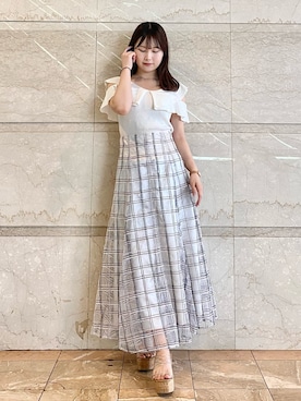 NANAさん（レディース・155cm）の夏コーディネート