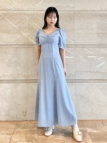 【専用】Christian Dior ディオール ドット レース ワンピース レースカラーポルカドットワンピース |【公式】Chestyオンライン