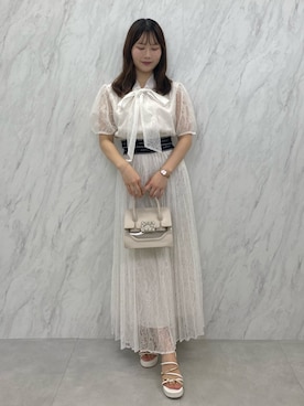 NANAさん（レディース・155cm）の夏コーディネート