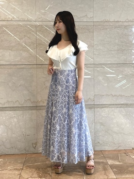 NANAさん（レディース・155cm）の夏コーディネート