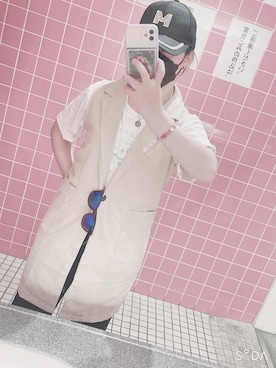 「tutuanna（チュチュアンナ）のアイテム」を使った、ラベンダーハルさん（レディース・153cm）の夏コーディネート