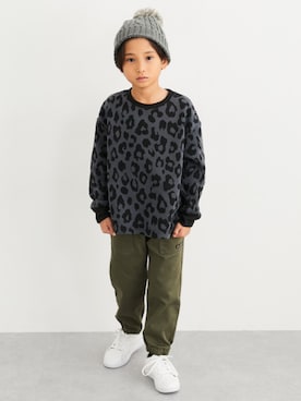 nissen Kids Modelsさん（キッズ・123cm）の秋コーディネート