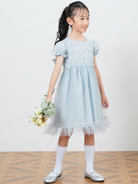 「アイテム（フォーマルスーツ/小物）」を使った、nissen Kids Modelsさん（キッズ・120cm）の冬コーディネート