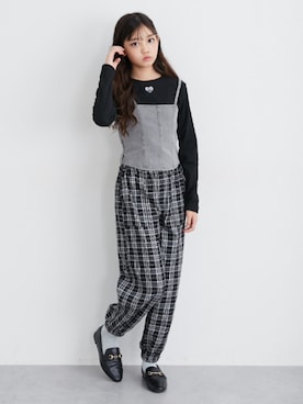 nissen Kids Modelsさん（キッズ・152cm）の秋コーディネート