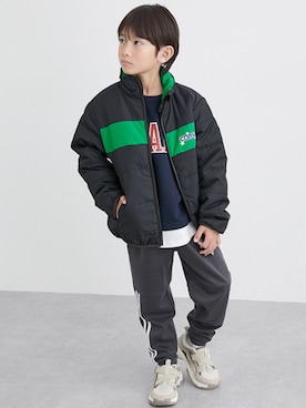 「nissen（ニッセン）のアイテム（ジャケット/アウター）」を使った、nissen Kids Modelsさん（キッズ・120cm）の冬コーディネート