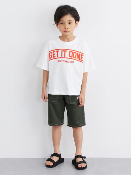 セール】ハーフパンツ（6分丈ツイルパンツ）（男の子・女の子