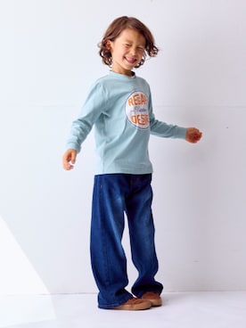 nissen Kids Modelsさん（キッズ・121cm）の秋コーディネート