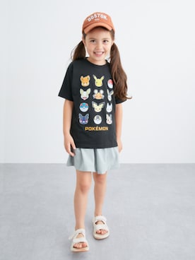 「アイテム（パンツ）」を使った、nissen Kids Modelsさん（キッズ・120cm）の夏コーディネート