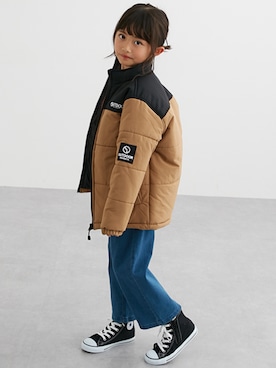 「nissen（ニッセン）のアイテム（ジャケット/アウター）」を使った、nissen Kids Modelsさん（キッズ・120cm）の冬コーディネート