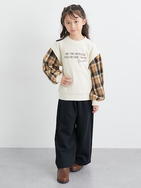 nissen Kids Modelsさん（キッズ・120cm）の秋コーディネート