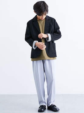 「nissen（ニッセン）のアイテム」を使った、nissen Kids Modelsさん（キッズ・147cm）の冬コーディネート