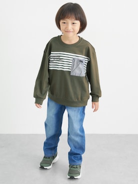nissen Kids Modelsさん（キッズ・120cm）の秋コーディネート