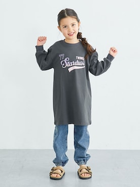 「nissen（ニッセン）のアイテム」を使った、nissen Kids Modelsさん（キッズ・120cm）の春コーディネート