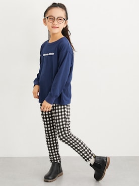 nissen Kids Modelsさん（キッズ・124cm）の秋コーディネート