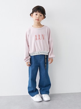 「nissen（ニッセン）のアイテム」を使った、nissen Kids Modelsさん（キッズ・114cm）の秋コーディネート