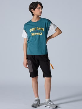 nissen Kids Modelsさん（キッズ・155cm）の夏コーディネート
