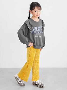 「nissen（ニッセン）のアイテム」を使った、nissen Kids Modelsさん（キッズ・120cm）の秋コーディネート