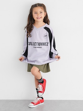nissen Kids Modelsさん（キッズ・120cm）の秋コーディネート